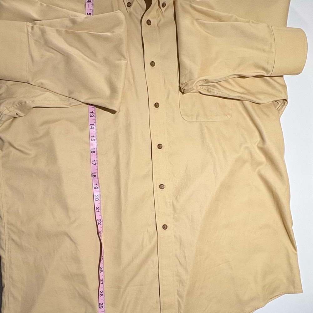 Elegant Men's Gold Dress Shirt
